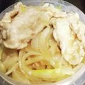 ごじひめ's cooksnap of when they made レンジで絶品♪お肉とろりん生姜焼き.