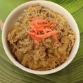 サナマナ's cooksnap of when they made ズボラ風作りおき①簡単山盛り牛丼.