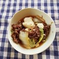 ﾁｲﾁｬﾝﾏﾏ's cooksnap of when they made 【 白菜と牛肉のほっこり煮♪ 】.