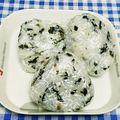 ととろ＆めい's cooksnap of when they made 梅ワカメのオニギリ.