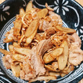 ariyuki97's cooksnap of when they made 切り干し大根とゴボウと豚肉に簡単甘辛炒め.