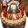 クックJ5BXGY☆'s cooksnap of when they made チョコレートケーキのバースデーケーキ❤.