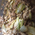 クック7SEFQR☆'s cooksnap of when they made 白菜ときのこの炒め物（さば缶入り）.