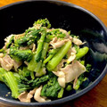 ドアラまま's cooksnap of when they made 豚肉と菜の花のからし和え.