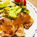 きらら15's cooksnap of when they made 豚こまステーキ★おろし玉ねぎソースがけ.