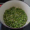 yu～mi's cooksnap of when they made グリーンピースのバター蒸し煮.