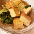 NON♡RAMU's cooksnap of when they made 汁だく♪しろ菜と厚揚げのあっさり煮♡.