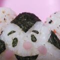 ごげパン's cooksnap of when they made 簡単！おむすびまんおにぎり！キャラ弁にも.
