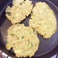 atzoo's cooksnap of when they made ★糖質ほぼゼロ★ おからで絶品ネギ餅！.