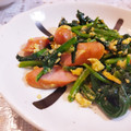 fu♪♪'s cooksnap of when they made ほうれん草とウインナーのマヨ醤油炒め.