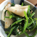 ムーヒツジ's cooksnap of when they made 【 ちくわとほうれん草のごまあえ 〗.