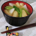Yukiまむ's cooksnap of when they made カブと油揚げの味噌汁.