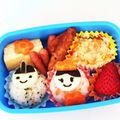 stot's cooksnap of when they made キャラ弁♪カップde簡単♡ひな祭りお弁当.
