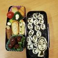 クックWEVUJQ☆'s cooksnap of when they made 受験生応援☆心の俳句弁当（キャラ弁）.