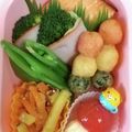 ずずずずんだ's cooksnap of when they made ＊ひな祭り＊お花見＊弁当にも三色だんご.