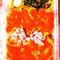 長男の嫁's cooksnap of when they made とびっこ 菜の花 市販いなり揚げ.