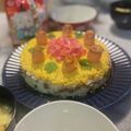 ぐっすりさん's cooksnap of when they made ひなまつりに＊華やかごはんケーキ.