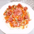 よーこ☆ガッキー's cooksnap of when they made お花畑のバラちらし寿司☆ひなまつりに♪.