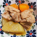 nemino's cooksnap of when they made 鶏と大根の煮物.