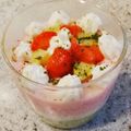 まさ12321's cooksnap of when they made 雛祭り離乳食おやつ☆三色ヨーグルトムース.