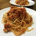 Nilmini's cooksnap of when they made ☆チキンでヘルシーボロネーゼ☆.