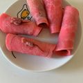 cocecco's cooksnap of when they made もちもちロールで♡桜餅風(関東風）.