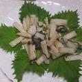 きらり流れ星's cooksnap of when they made 5分でお弁当おかず！長芋と大葉のソテー！.