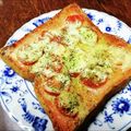 よよっち♪'s cooksnap of when they made 明太子マヨトースト☆彡【トマトと粉チ】.