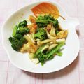 ﾁｲﾁｬﾝﾏﾏ's cooksnap of when they made ブロッコリーとエリンギのカレーマヨ炒め.