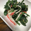 ちゃんこまんさん's cooksnap of when they made かにかまとほうれん草の胡麻ドレ和え.