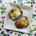 チェックのミニくま's cooksnap of when they made お弁当に♪ピーマンのかぼちゃチーズ焼き.