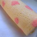 yupi（＾∇＾）'s cooksnap of when they made ひな祭り✿簡単！桃の花ロールケーキ✿.