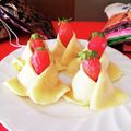 ニシコママ's cooksnap of when they made 可愛い♡お雛様のクリームチーズ苺大福✿.