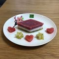 ひまわり★☆★'s cooksnap of when they made おひなまつりに♪寒天で菱餅風★.
