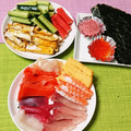 NAOばあさん's cooksnap of when they made 【わが家の酢飯&手巻き寿司♪】.