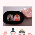 kimi4desu's cooksnap of when they made 『お手玉風おひなさま』の簡単巻き寿司.