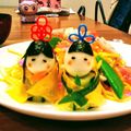 NAO0413's cooksnap of when they made 簡単おひなさま♪.