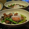 黒すぐりちゃん's cooksnap of when they made アスパラのとろーり温たまのせ温ｻﾗﾀﾞ.