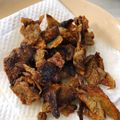 nuts's cooksnap of when they made じゃが芋の皮でカリカリエコポテ.