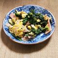 KAKO_KAKO's cooksnap of when they made 5分で完成♪ほうれん草とハムの卵炒め.