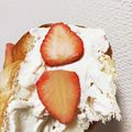 ロイヤルミルク♪'s cooksnap of when they made 簡単！いちごミルク☆萌え断サンドイッチ.