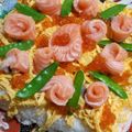 ♡ＲMY♡mom's cooksnap of when they made お誕生日に♪ちらし寿司ケーキ.