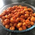 rosykitty's cooksnap of when they made トルコ料理☆ブルグル団子のトマト煮.