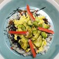 たっすぃー's cooksnap of when they made ひな祭り♪カニカマとアボカドのちらし寿司.