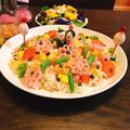 Rika☆Rin's cooksnap of when they made ひな祭り♪うずら卵でぼんぼり♪.