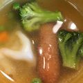 マスカル12's cooksnap of when they made コンソメで簡単☆水餃子スープ.