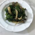 carrie☆'s cooksnap of when they made しめじと一緒に！ほうれん草の和風ソテー.