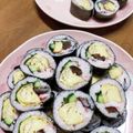 Quick　hiyoko's cooksnap of when they made 節約巻き寿司☆恵方巻きやお正月にも.