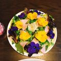 Rika☆Rin's cooksnap of when they made エディブルフラワーのカラフルサラダ♪.