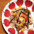 ふたごママちゃん's cooksnap of when they made ♡舞茸入寿司ご飯のごちそう海鮮ちらし寿司.